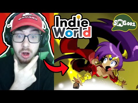 Indie World Showcase 11.14.2023 Reaction! | NEW SHANTAE GAME!!! | SMG001