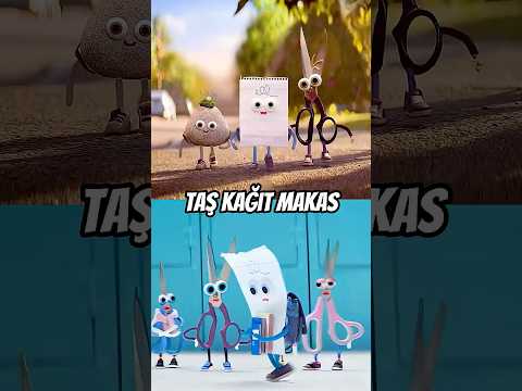 Taş kağıt makas. #filmshorts #turkcecizgifilm #dizifilm #animation