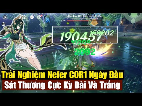 Nefer C0R1 First Day Experience - Super Cool Animation - Without Lauma It's A Bit Weak