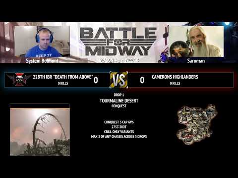 BFM - Week 4 NA Div C - 228 Death from Above vs Cameron's Highlanders