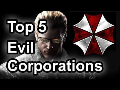 Top 5 - Evil corporations in gaming