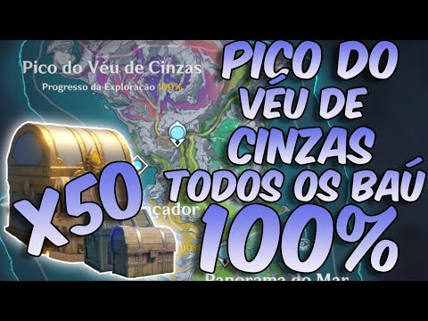 PICO DO VÉU DE CINZAS 100% TODOS OS BAÚ DE NOD-KRAI | Genshin Impact
