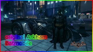 Batman Arkham Knight-original Arkham Batmobile (free roam)