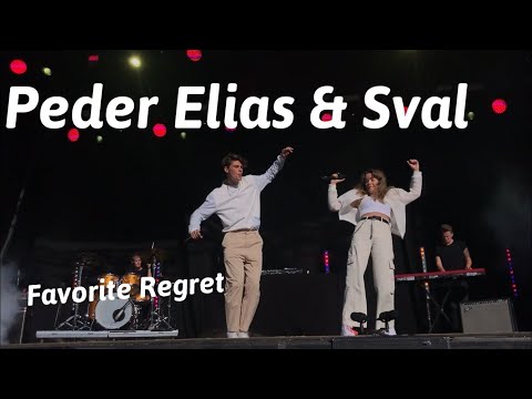 random duo Peder Elias & Sval med Favorite Regret | VG-lista Bergen 2019