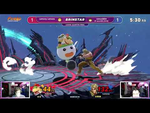 ramonM64 (Bowser Jr.) vs Lemony Lemons (Ken) - Brinstar #9 Losers Quarter Finals