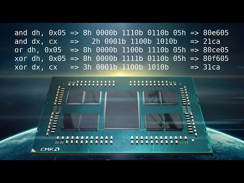 Hand assembling x86 assembly AND, OR, XOR instructions to x86 machine codes