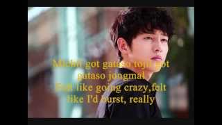 SONG JOONG KI - REALLY WITH SIMPLE ROMANIZATION LYRICS + ENG TRANSLATION)