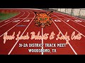 (A) District 31-2A Track Meet - Morning Session