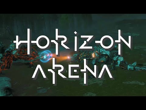 Redmaw vs Corrupted thunderjaw. Horizon Arena.