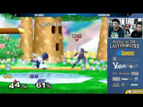 BLF2015 - Melee Top 8 - JustJames vs. Daemonfang