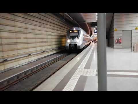 Ausfahrt einer S5X Richtung Zwickau