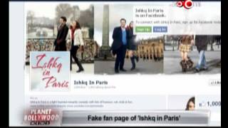 Fake fan page of Preity Zinta's Ishkq In Paris