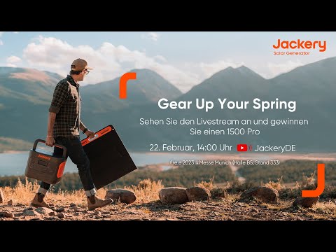 [Live] Gear Up Your Spring - Gewinnen Sie einen 1500 Pro und mehr!