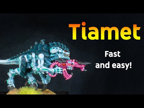 How to paint Hive Fleet Tiamet (No Airbrush) - Tyranid Schemes