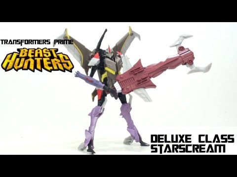 Video Review of the Transformers Prime Beast Hunters: Starscream