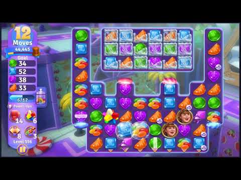 Wonka's World of Candy Level 556 - NO BOOSTERS + FULL STORY 🍫 | SKILLGAMING ✔️