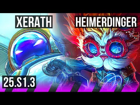 XERATH & Miss Fortune vs HEIMERDINGER & Jhin (SUP) | KR Diamond | 25.S1.3
