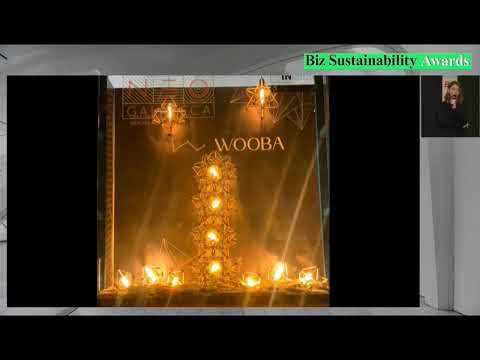WOOBA at Biz Sustainability Awards | prezentat de Andreea Sandu