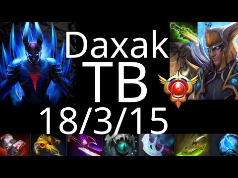Daxak Terrorblade vs Chen, WD, DK, Drow Ranger, Sand King - dota2