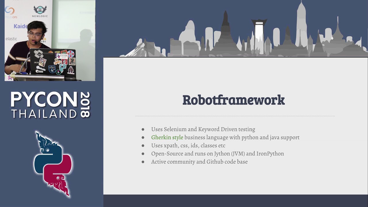 Writing a good frontend test cases using RobotFramework