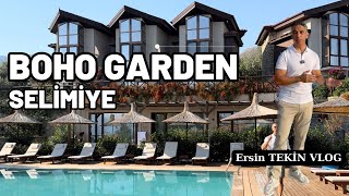 Selimiye'de çok özel bir butik otel BOHO GARDEN.