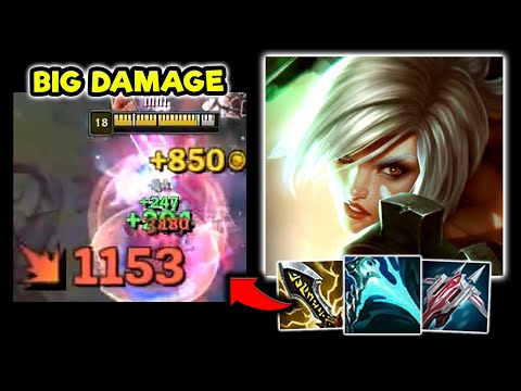 CRIT RIVEN RETURNS! NOW STRONGER THAN EVER (PERFECT BUILD) - League of Legends