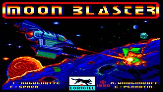 [Amstrad CPC] Moon Blaster - Longplay