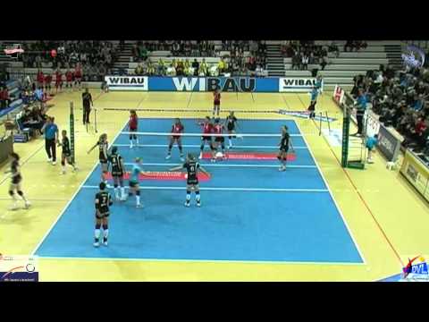 Volleyball 1. Bundesliga Frauen 3:0 Schweriner SC vs. Köpenicker SC Berlin