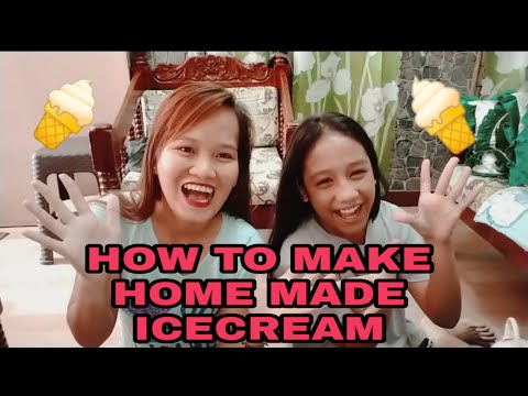 HOW TO MAKE HOME MADE ICE CREAM | Christine Joy