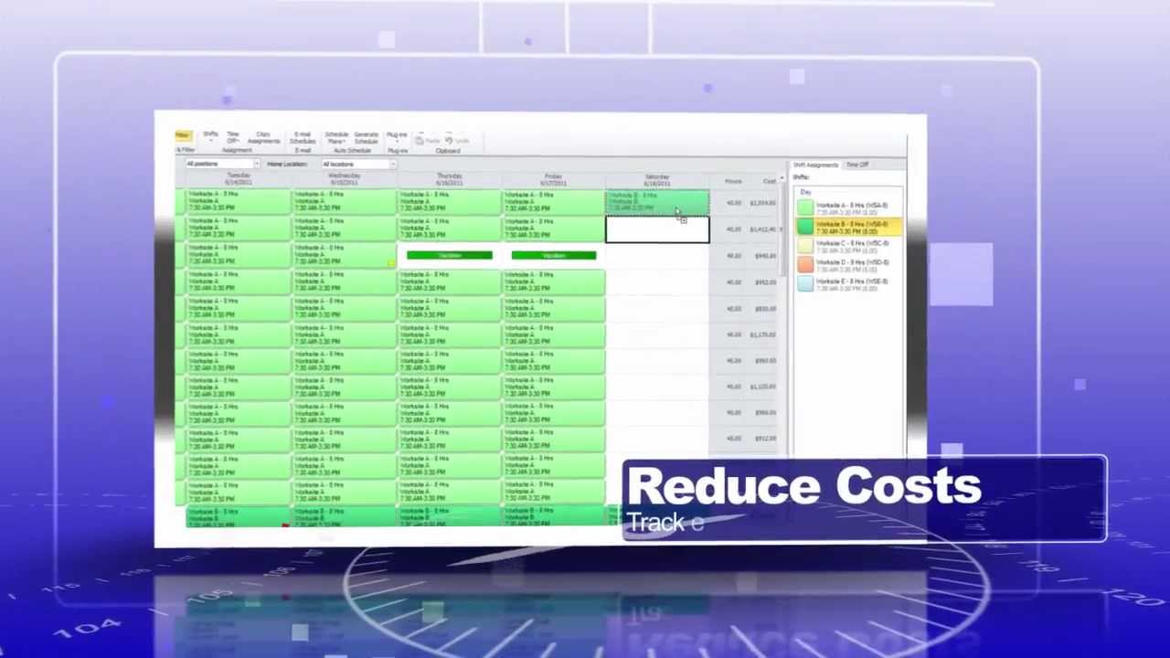 Easy Employee Shift Scheduling with Snap Schedule
