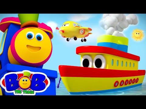 Transport Song | Vehicles for Transport | Preschool Learning Songs | Nursery Rhymes by Bob The Train