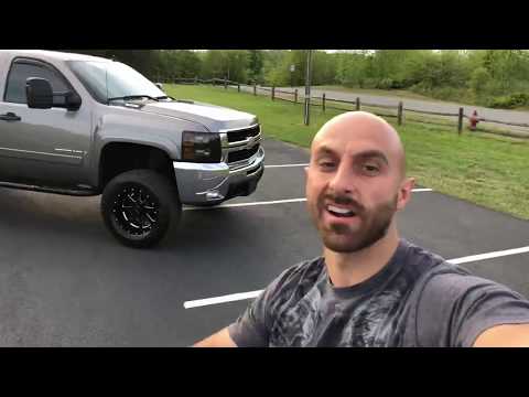 LIFTED 2008 Chevrolet Silverado 2500 LT 4x4 with a 6.0L engine!