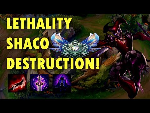 LETHALITY SHACO DESTRUCTION! - Stream Highlights #13 (More Sick Plays)
