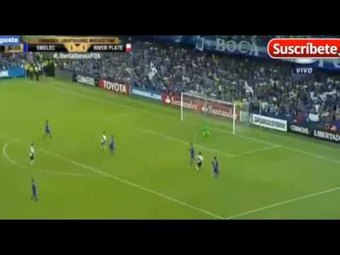 GOL DE ALARIO| River Plate 2 vs 1 Emelec | Copa Libertadores 2017