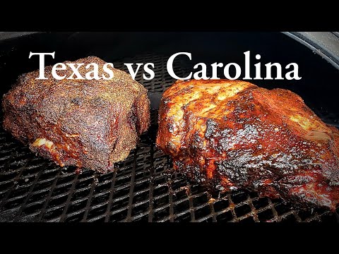 No Wrap Pulled Pork Recipe - Texas vs Carolina Pulled Pork