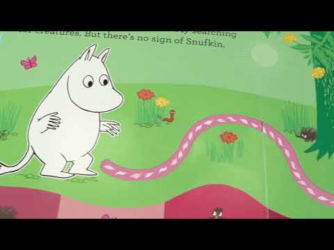 Книга Moomin's Seek and Find Finger-Trail book video 1