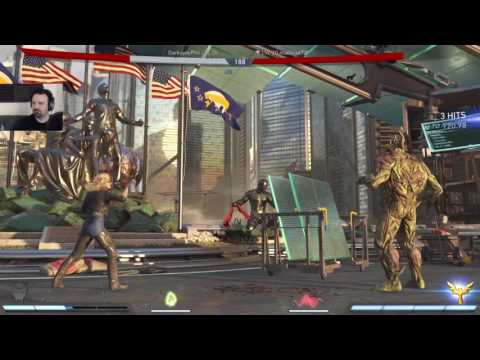 Injustice 2 1st MP gameplay pt32 - Swamp Thing vs. Black Canary