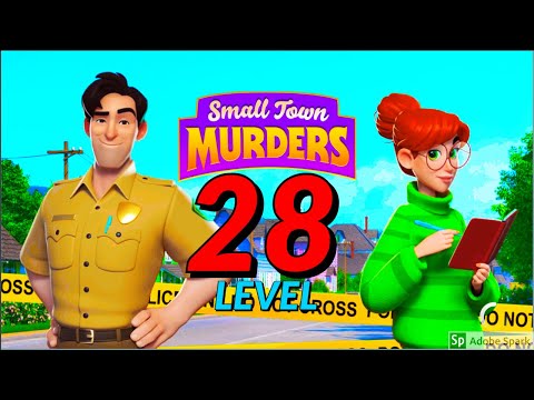 Small Town Murders : Match 3 Crime Mystery Stories Level 28 gameplay android ios new best game