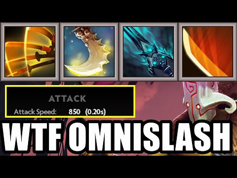 Slash The Enemy INSANE OMNISLASH SPEED | Dota 2 Ability Draft