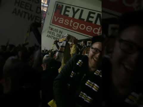 Antwerp - KSC Lokeren 1 - 2 (21/12/‘17); Het laatste fluitsignaal + viering!