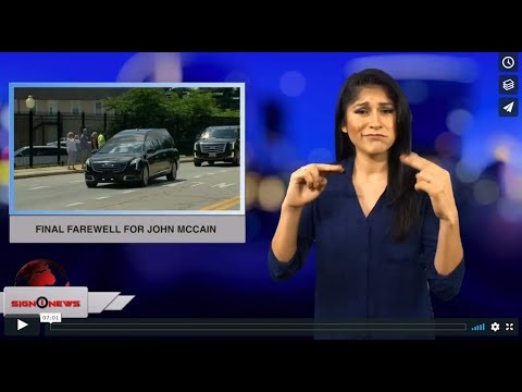 Sign1News 9.2.18 - News for the deaf community powered by CNN in American Sign Language (ASL)