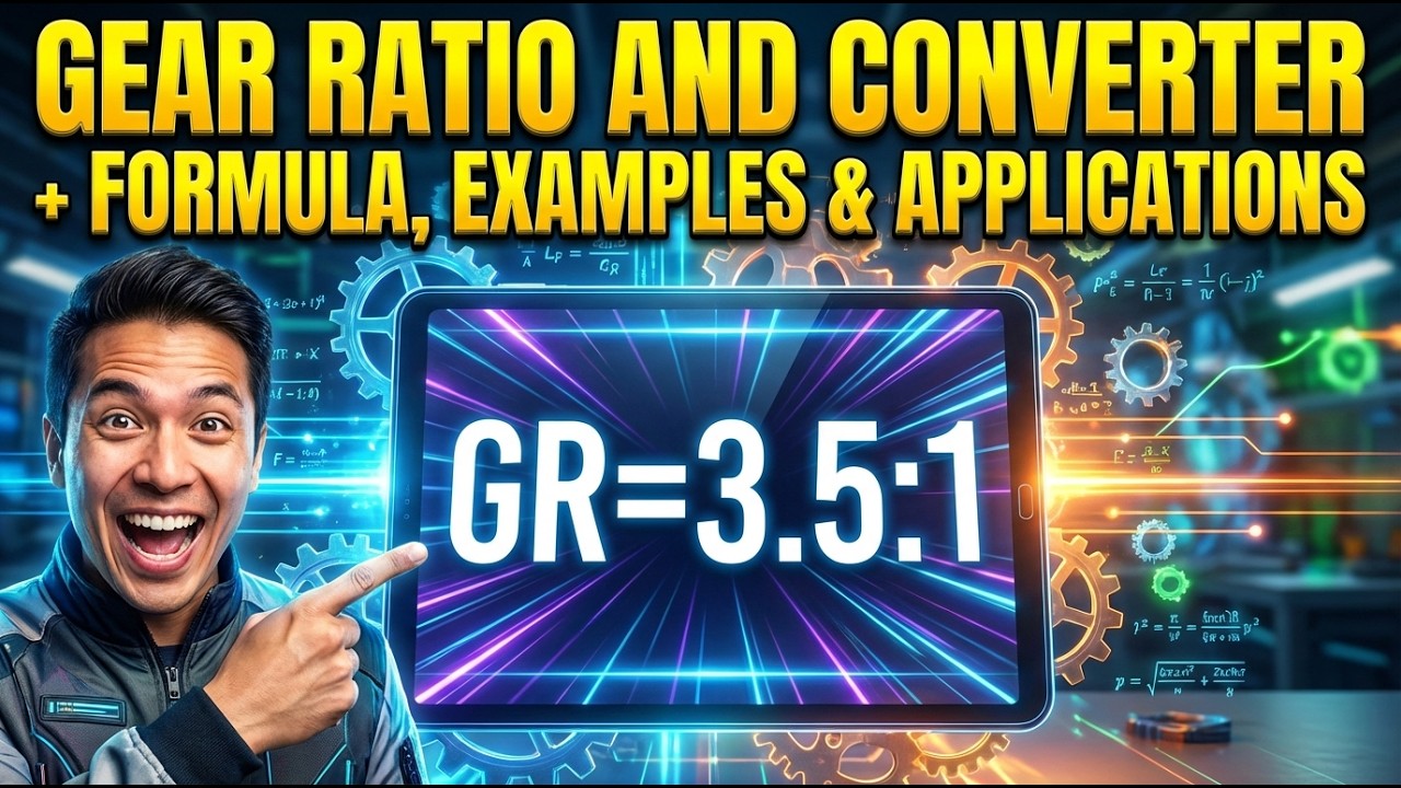 Gear Ratio Calculator and Converter