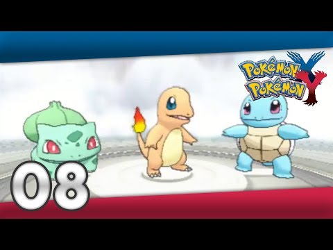 Walkthrough Pokemon Y | ITA | #8 |Charmander,Squirtle or Bulbasaur?