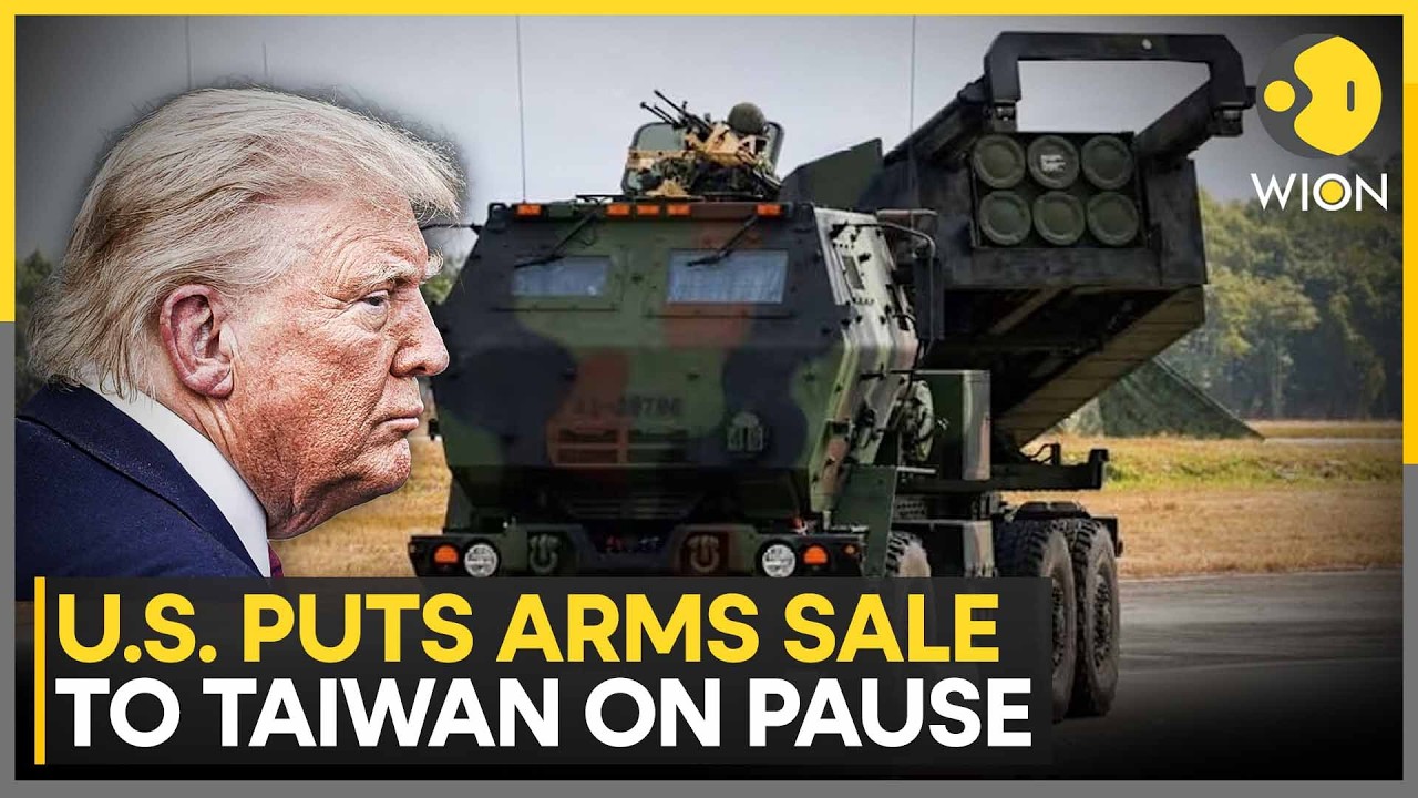 US Puts Arms Sale To Taiwan On Pause Amid Rising Tensions | WION