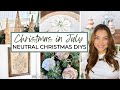 🎄NEUTRAL CHRISTMAS DECOR DIYs | Christmas in July