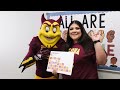 ASU's Sparky Visits Sonoran Sky Elementary School