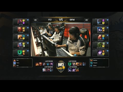 IWCI ITZ vs DFM Highlights (2015 International Wild Card Invitational Group Stage)