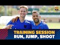 Work continues in fourth day of training