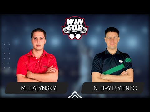 09:00 Mykola Halynskyi  - Nazarii Hrytsyienko West 1 WIN CUP 27.03.2024 | TABLE TENNIS WINCUP