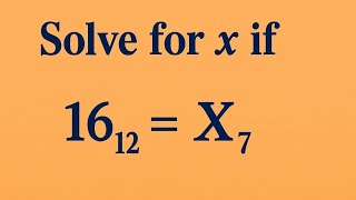 NUMBER BASE EQUATION